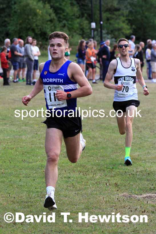 Mens 2022 Sunderland 5k Road Races, Silksworth, Sunderland, Thursday, july 21st, Photo: David T. Hewitson/Sports for All Pics
